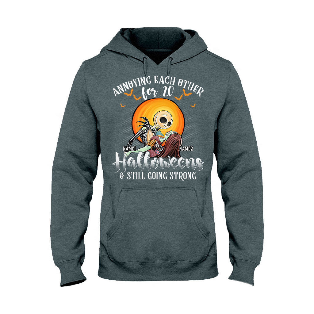 Personalized Halloween T-shirt & Hoodie Custom Names Gift T-shirt & Hoodie GradoCreations