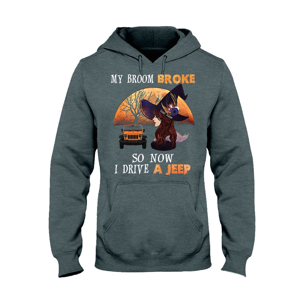 Personalized Halloween T-Shirt & Hoodie Custom Name for Jeep Lovers T-shirt & Hoodie GradoCreations