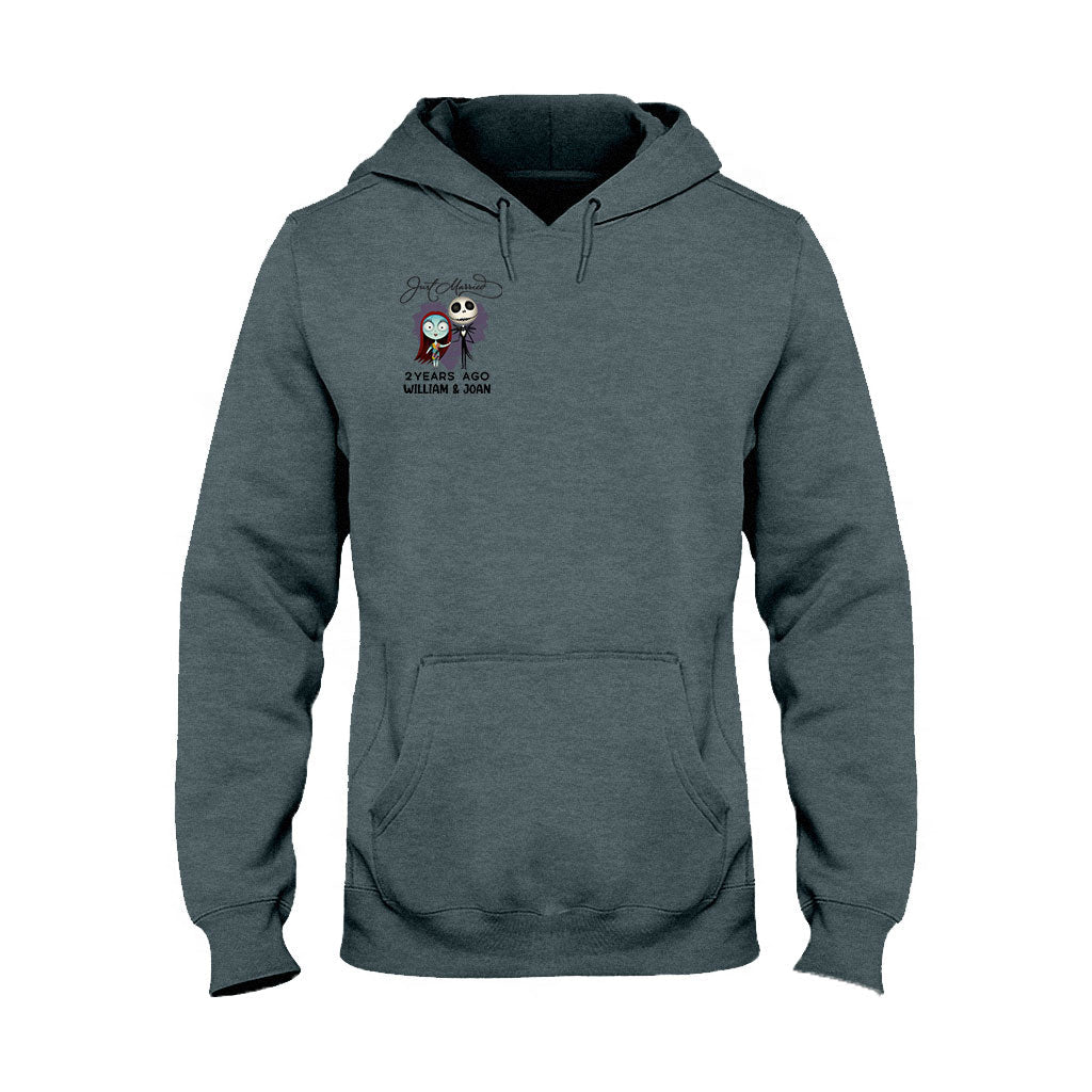 Personalized Just Married Couple T-shirt & Hoodie Gift T-shirt & Hoodie GradoCreations