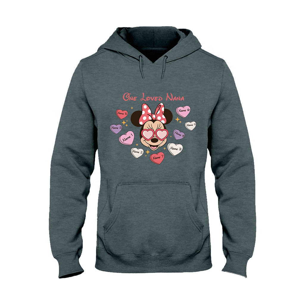 Personalized Valentine's Grandma T-Shirt & Hoodie Gift for Nana T-shirt & Hoodie GradoCreations