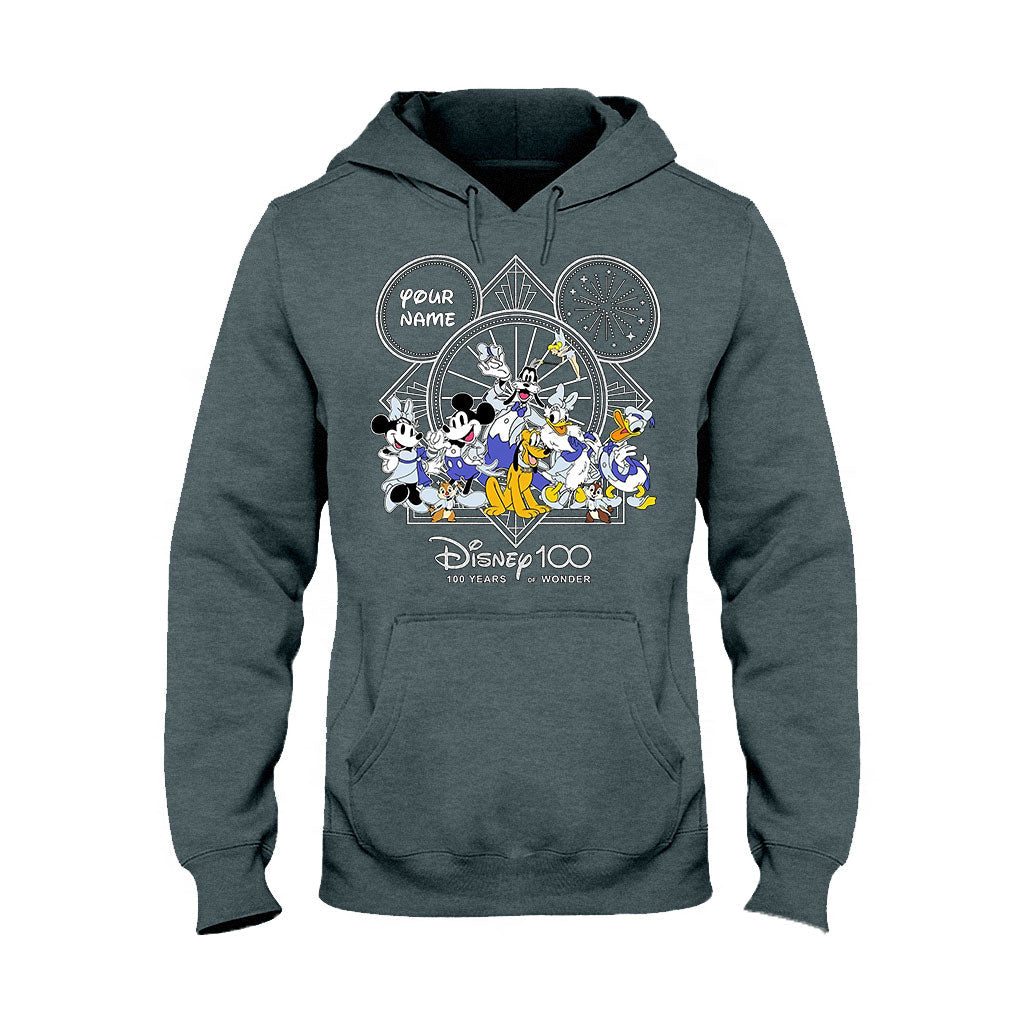 Personalized Disney 100 Years T-shirt & Hoodie with Custom Name for Birthday & Christmas T-shirt & Hoodie GradoCreations