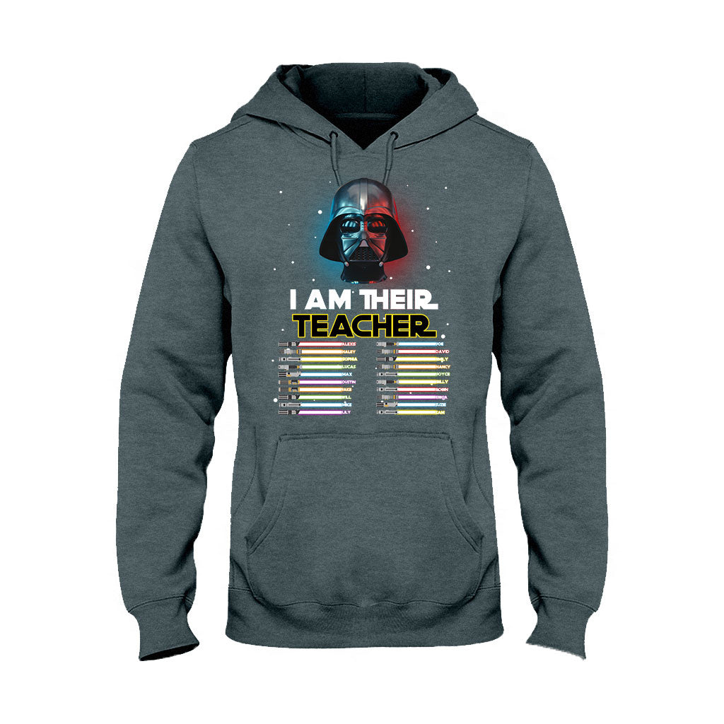 Personalized Teacher T-Shirt Custom Names Star Wars Gift T-shirt & Hoodie GradoCreations