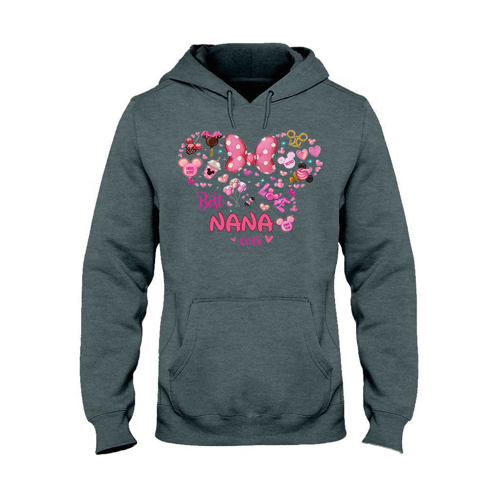 Personalized Best Nana Ever T-shirt & Hoodie Gift for Grandma T-shirt & Hoodie GradoCreations