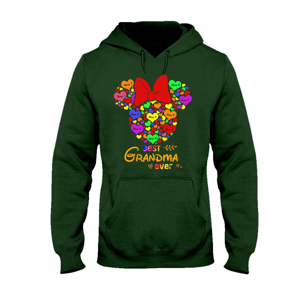 Personalized Mother's Day T-Shirt & Hoodie Best Grandma Ever Gift T-shirt & Hoodie GradoCreations
