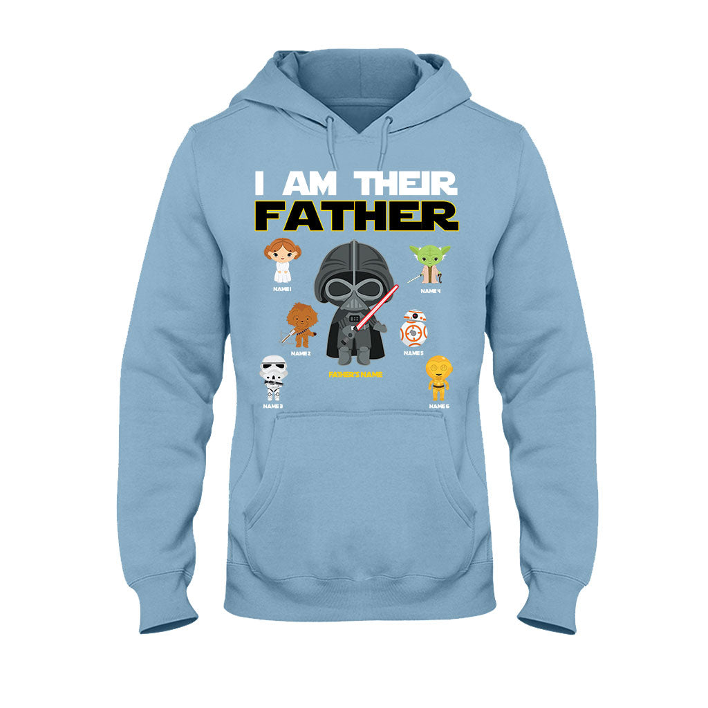 Personalized I Am Their Father T-Shirt & Hoodie Gift for Dad, Custom Name, Father's Day T-shirt & Hoodie GradoCreations