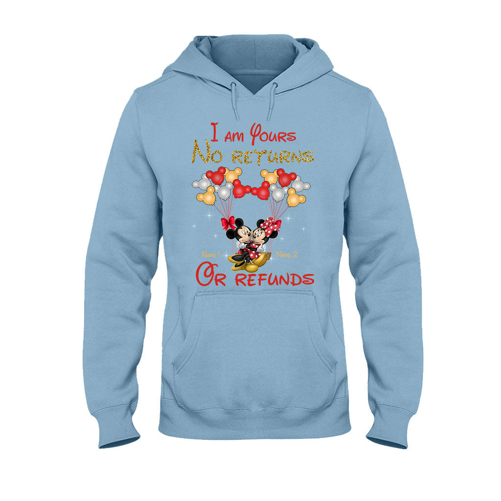 Personalized Couple T-Shirt & Hoodie with Custom Names Gift T-shirt & Hoodie GradoCreations