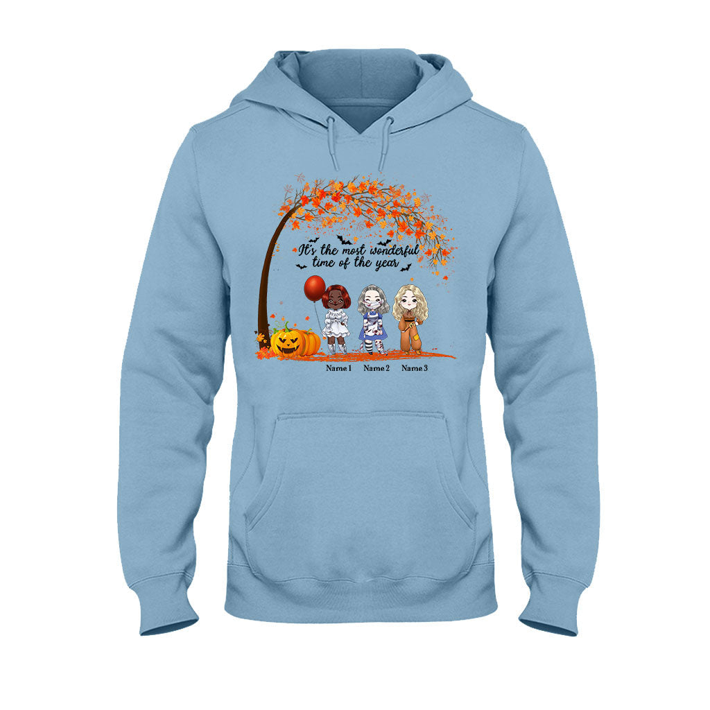 Personalized Halloween Bestie T-Shirt & Hoodie Gift for Friends T-shirt & Hoodie GradoCreations