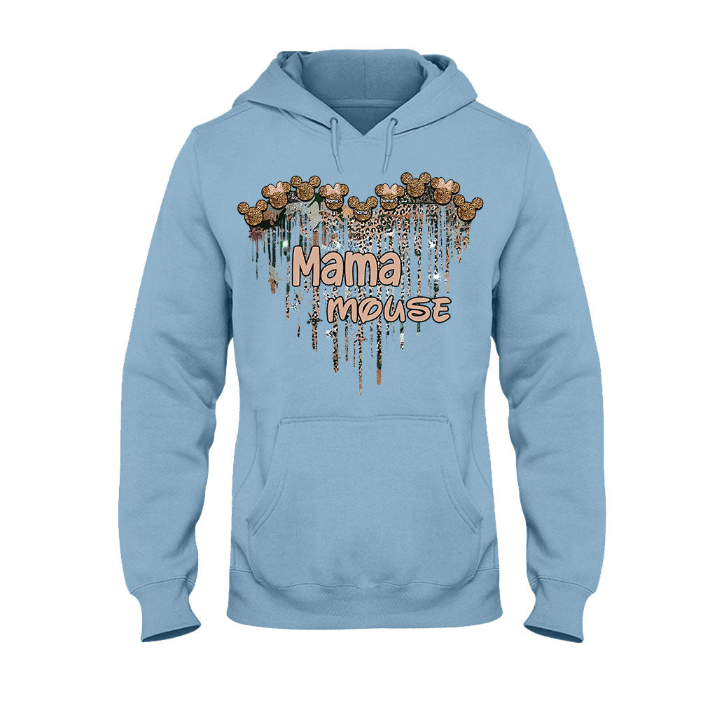Personalized Mama Mouse T-Shirt & Hoodie Gift for Mom T-shirt & Hoodie GradoCreations