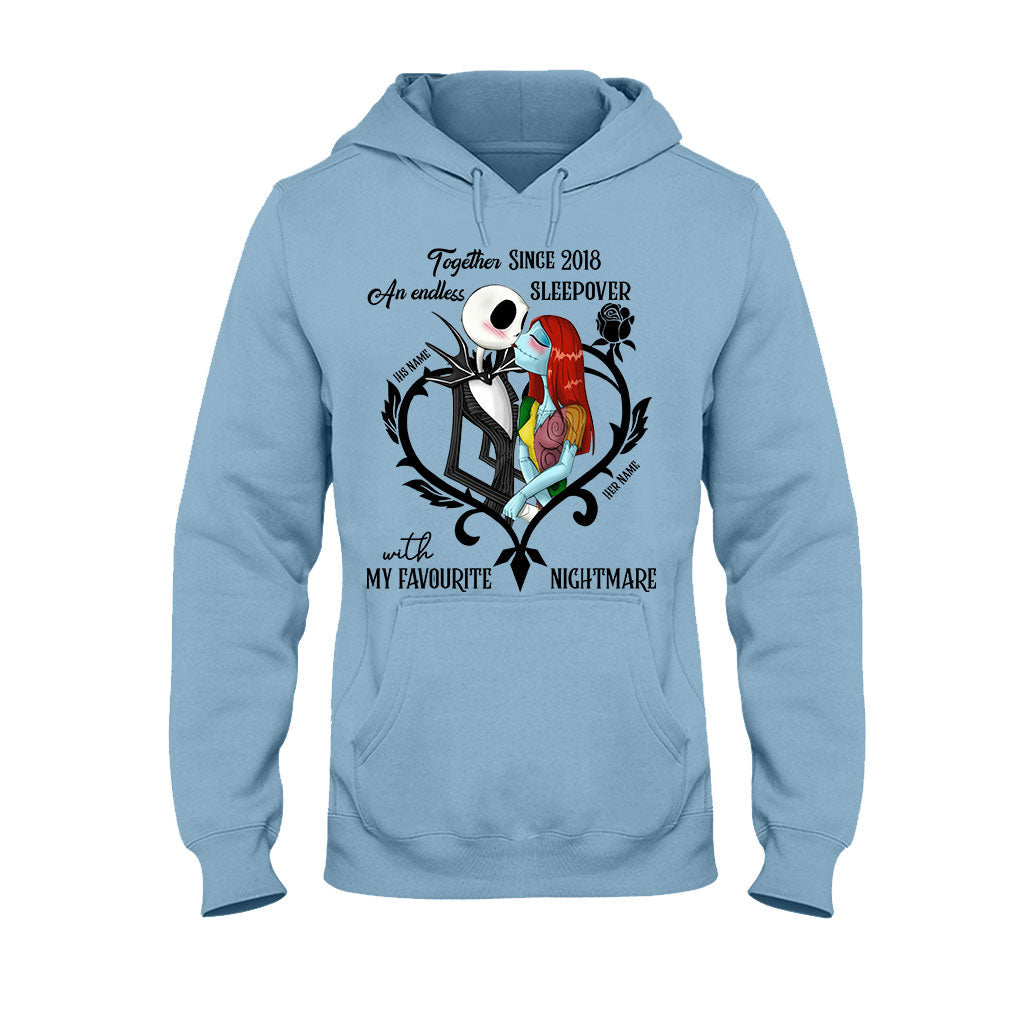 Personalized Nightmare T-shirt and Hoodie Gift for Couples T-shirt & Hoodie GradoCreations