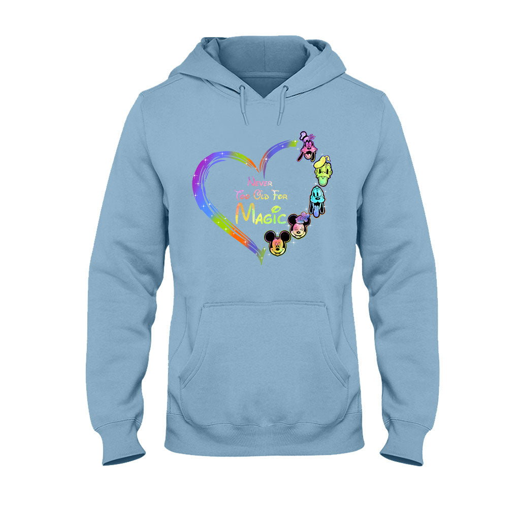 Personalized Never Too Old For Magic T-shirt & Hoodie Gift for All Ages T-shirt & Hoodie GradoCreations