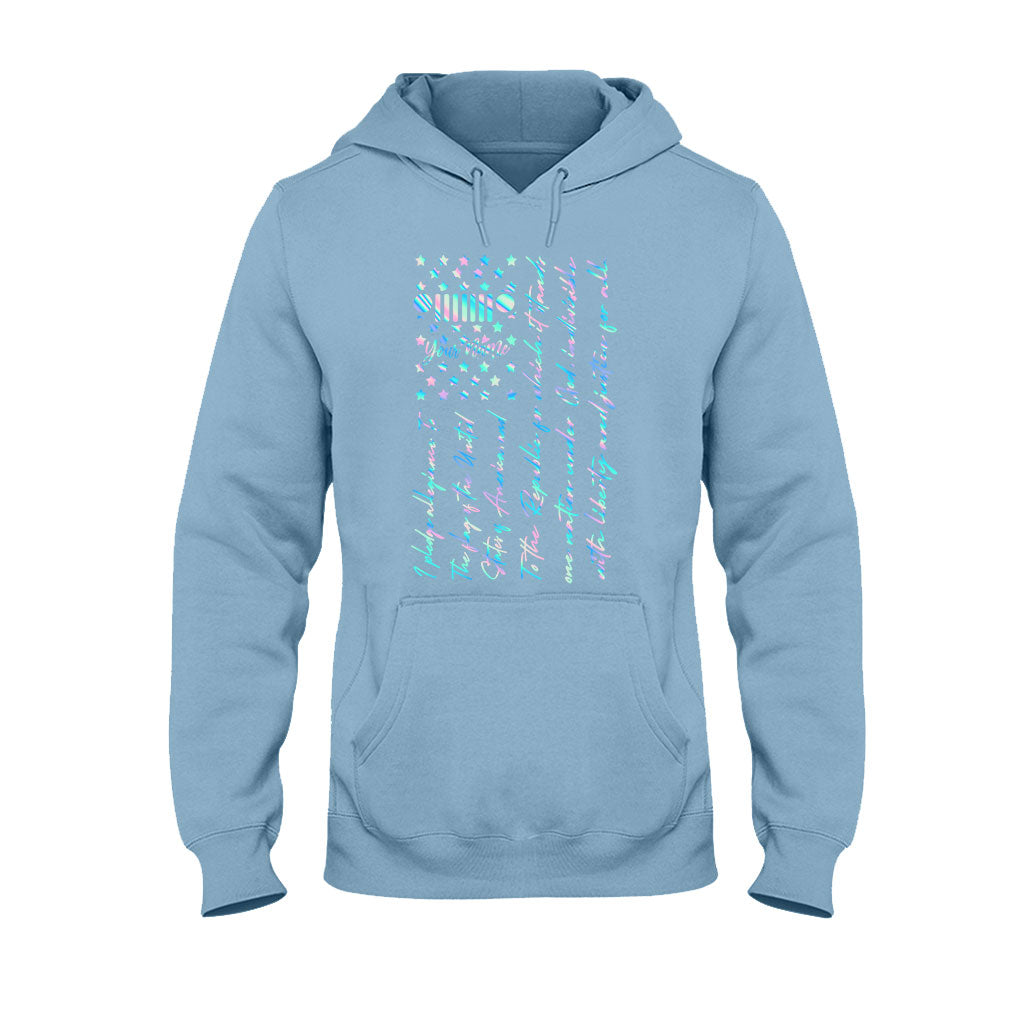 Personalized Independence Day T-shirt & Hoodie with Custom Name T-shirt & Hoodie GradoCreations