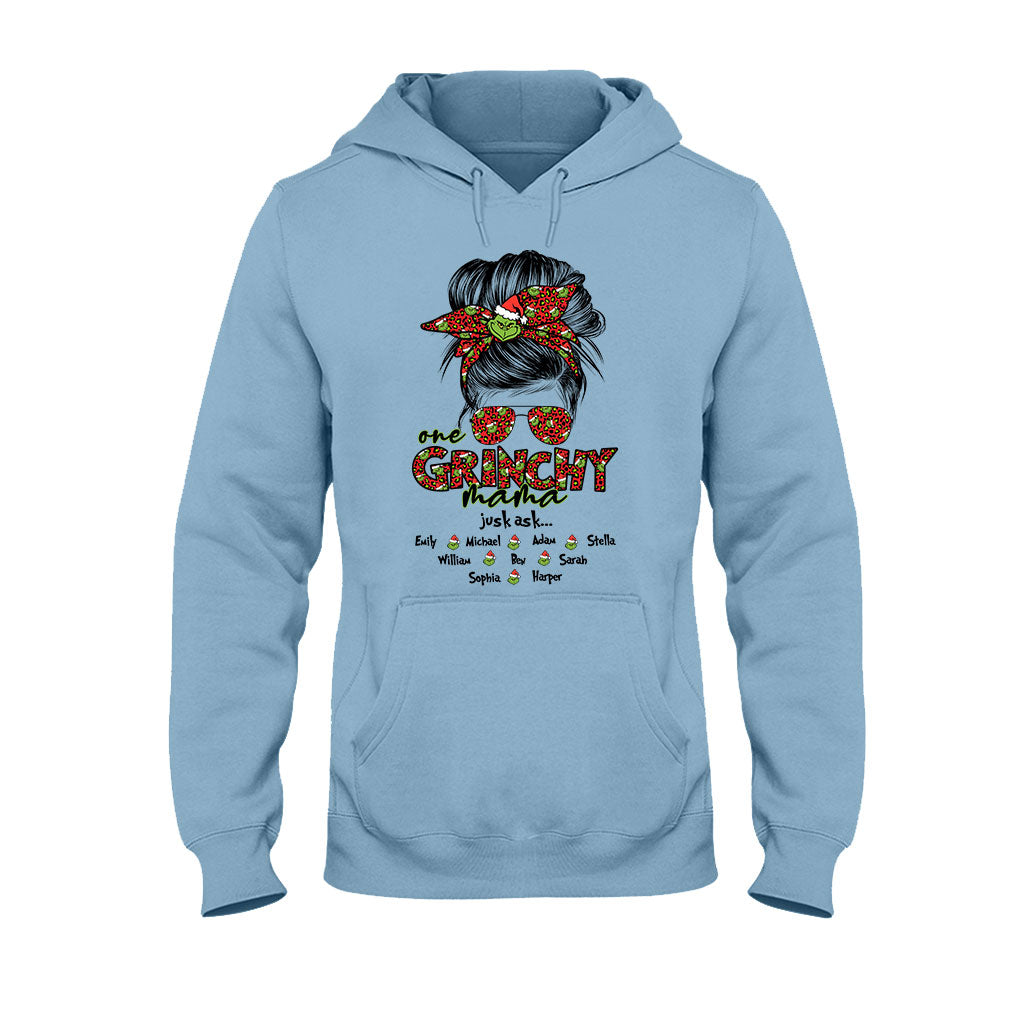 Personalized Christmas T-shirt & Hoodie Gift for Mom Life T-shirt & Hoodie GradoCreations