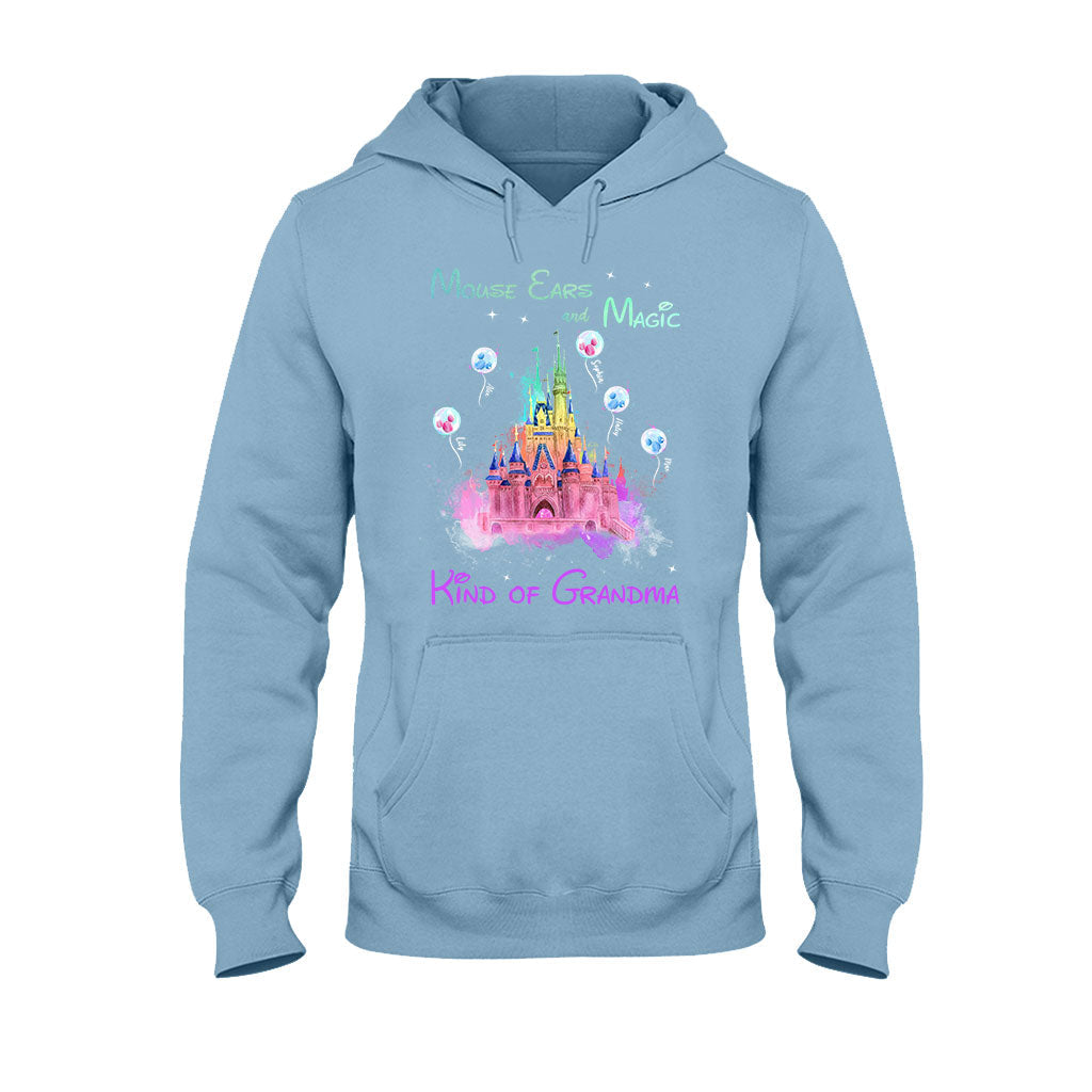 Personalized Mouse Ears T-Shirt for Grandma | Custom Magic Gift T-shirt & Hoodie GradoCreations