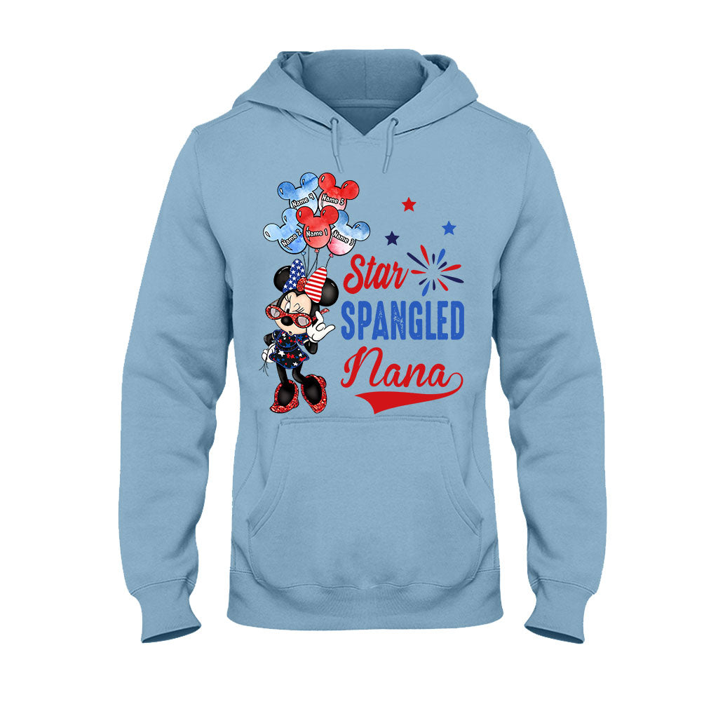 Personalized Independence Day Grandma T-shirt and Hoodie Gift T-shirt & Hoodie GradoCreations