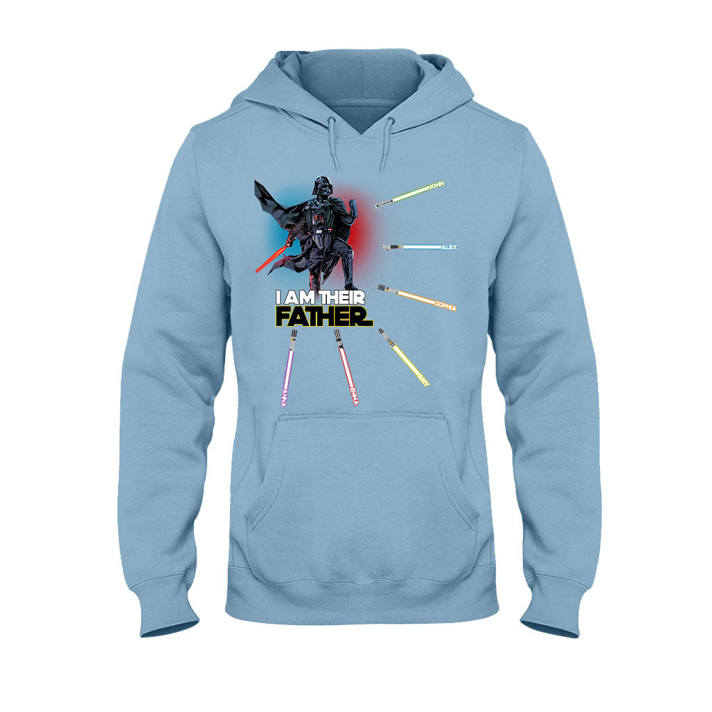 Personalized I Am Their Father T-shirt & Hoodie Custom Names Gift for Dad T-shirt & Hoodie GradoCreations