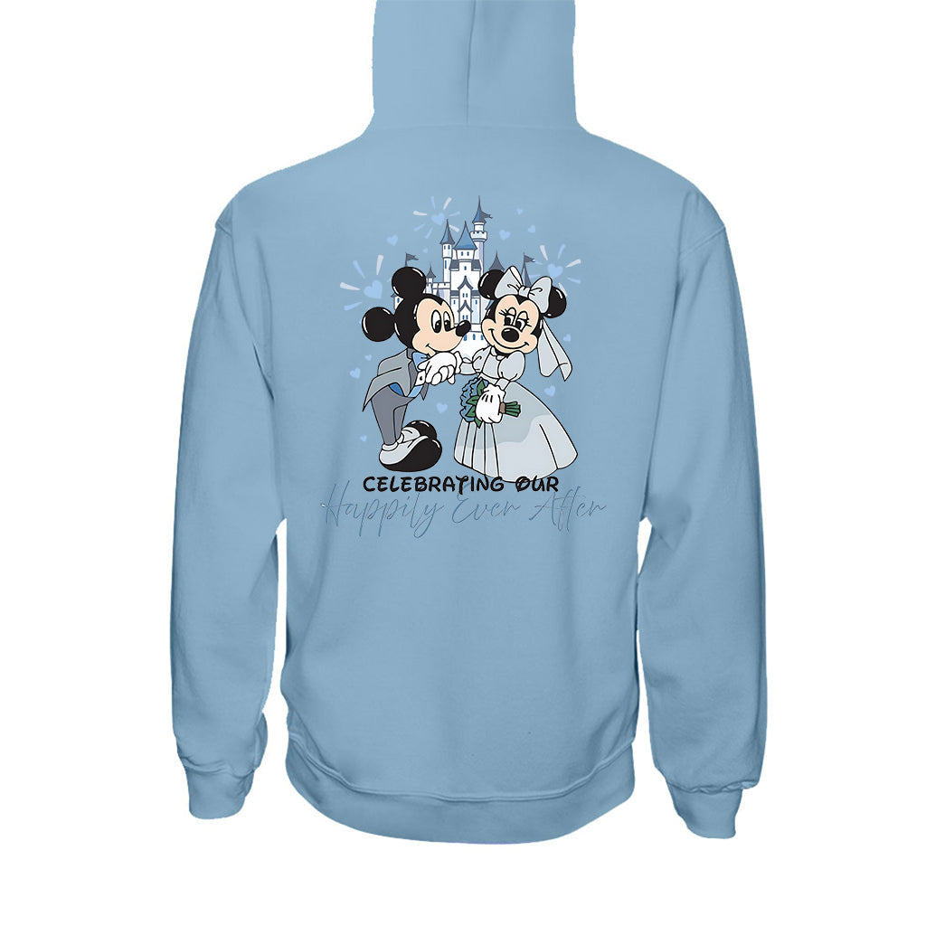 Personalized Disney Mouse T-Shirt & Hoodie for Couples - Custom Name & Date Gift T-shirt & Hoodie GradoCreations