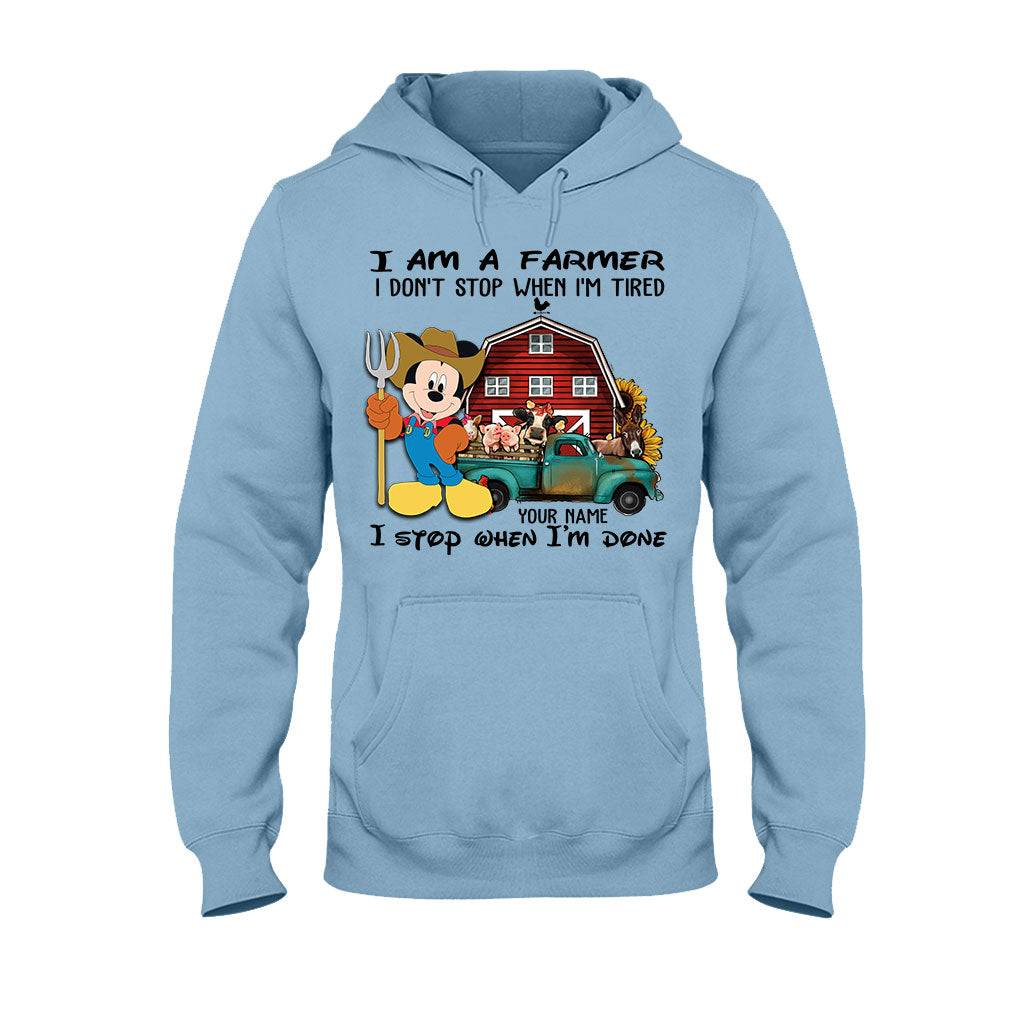 Personalized Farmer T-Shirt & Hoodie Custom Name Gift T-shirt & Hoodie GradoCreations