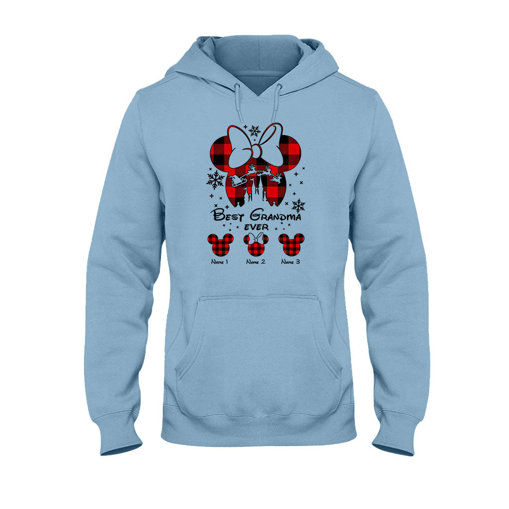 Personalized Christmas T-shirt & Hoodie Gift for Grandma T-shirt & Hoodie GradoCreations