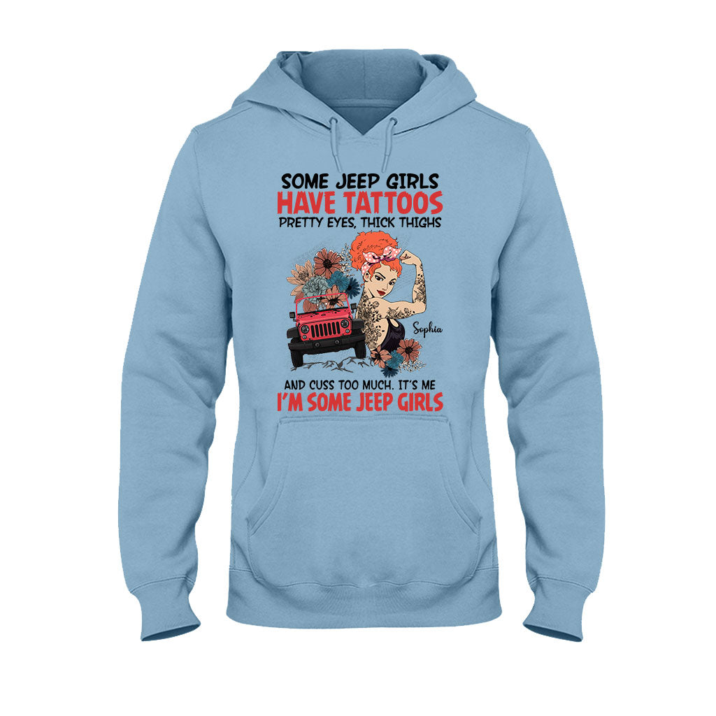 Personalized Jeep Girls T-Shirt Custom Name Gift for Her T-shirt & Hoodie GradoCreations