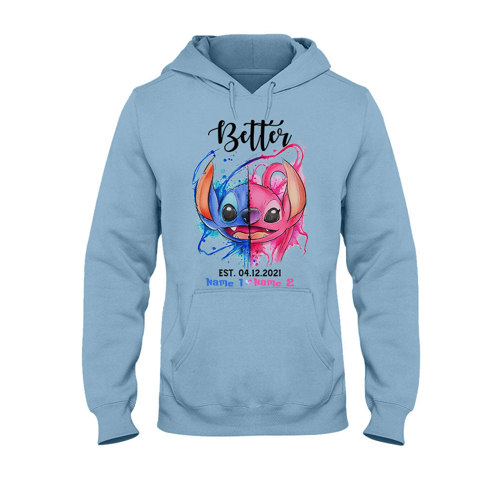 Personalized Couple Ohana T-shirts Hoodies Unique Gift Idea T-shirt & Hoodie GradoCreations