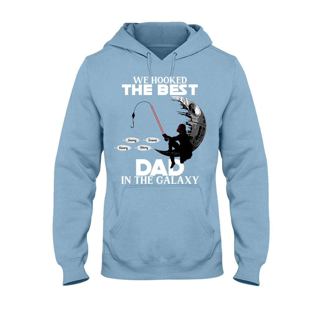 Personalized Fishing T-Shirt & Hoodie for Dad with Custom Names T-shirt & Hoodie GradoCreations