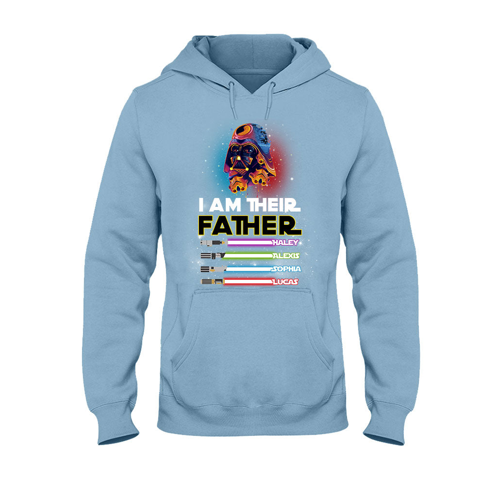 Personalized I Am Their Father T-shirt & Hoodie Gift for Dad T-shirt & Hoodie GradoCreations