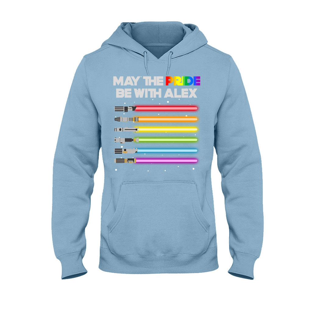 Personalized LGBT Pride T-shirt & Hoodie with Custom Name T-shirt & Hoodie GradoCreations