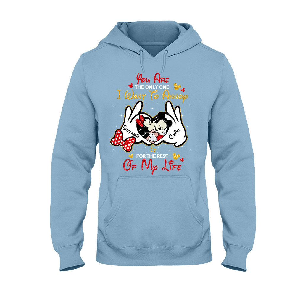 Personalized Couple T-shirt & Hoodie Custom Name Gift T-shirt & Hoodie GradoCreations