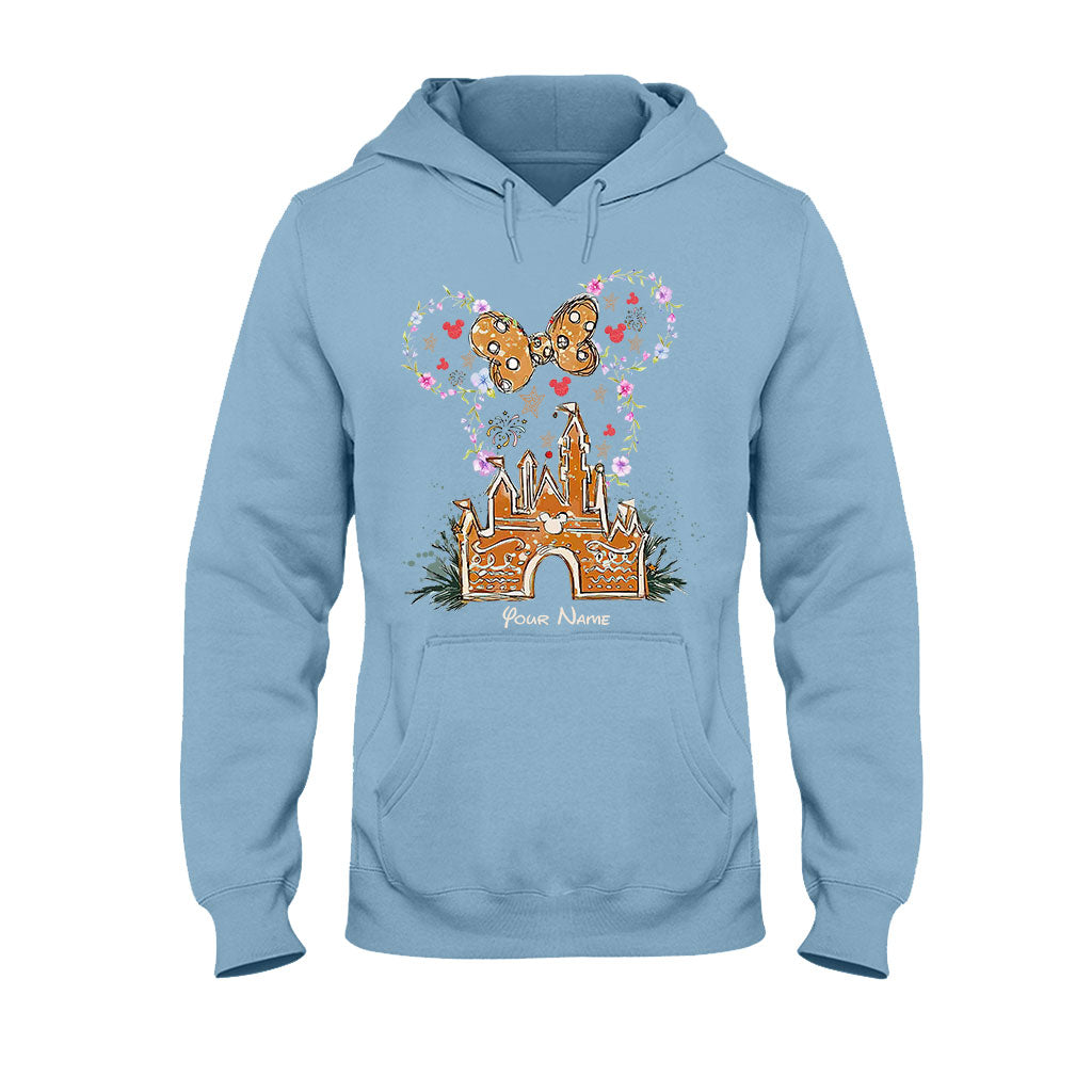 Personalized Merry Christmas Mouse T-shirt & Hoodie Custom Name Gift T-shirt & Hoodie GradoCreations