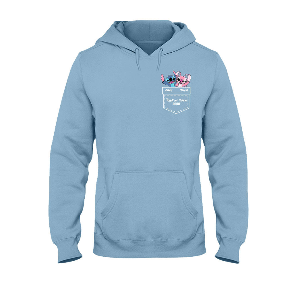 Personalized Ohana T-Shirt & Hoodie Custom Name Gift for Couples T-shirt & Hoodie GradoCreations