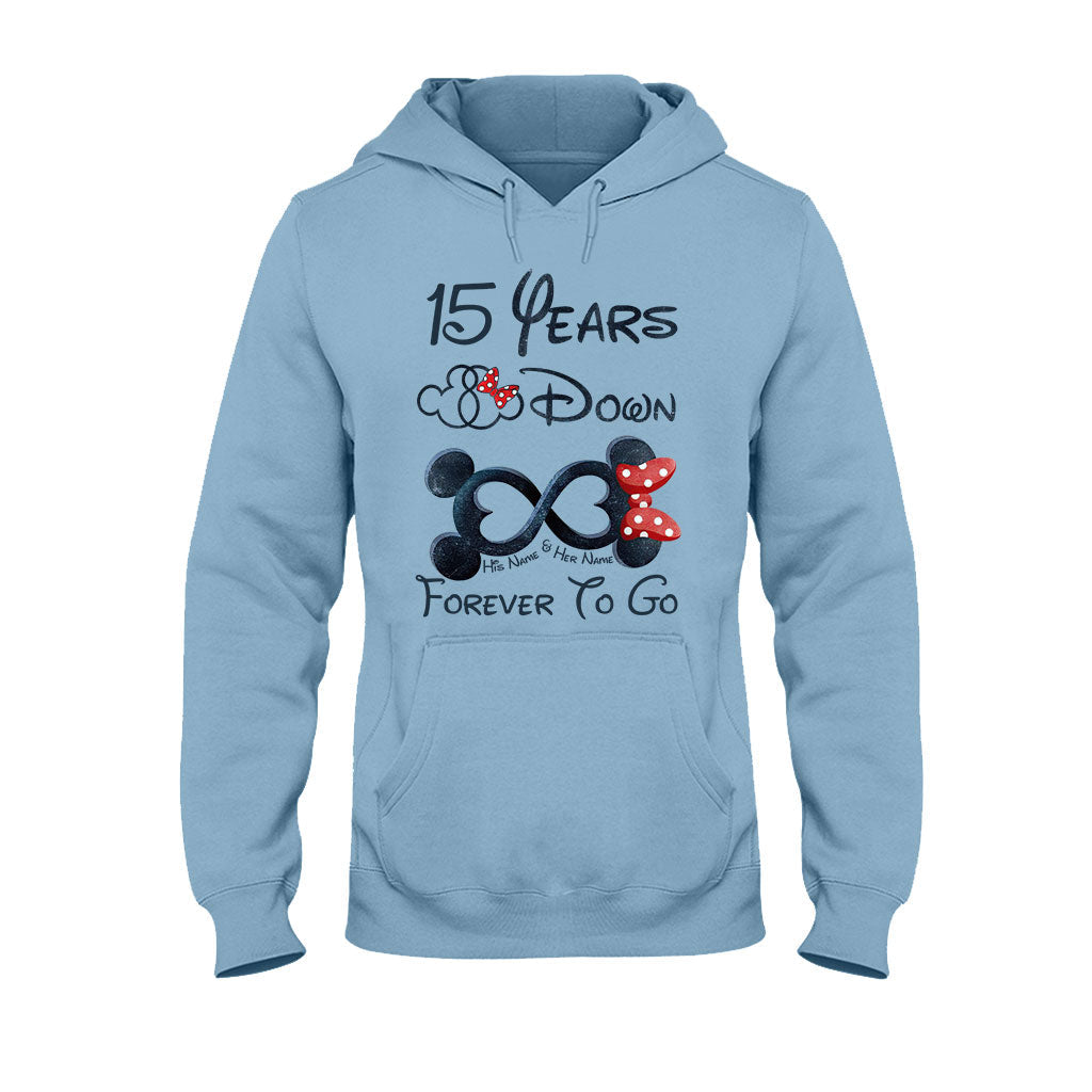 Personalized Forever To Go Mouse T-shirt & Hoodie Gift for Couples T-shirt & Hoodie GradoCreations