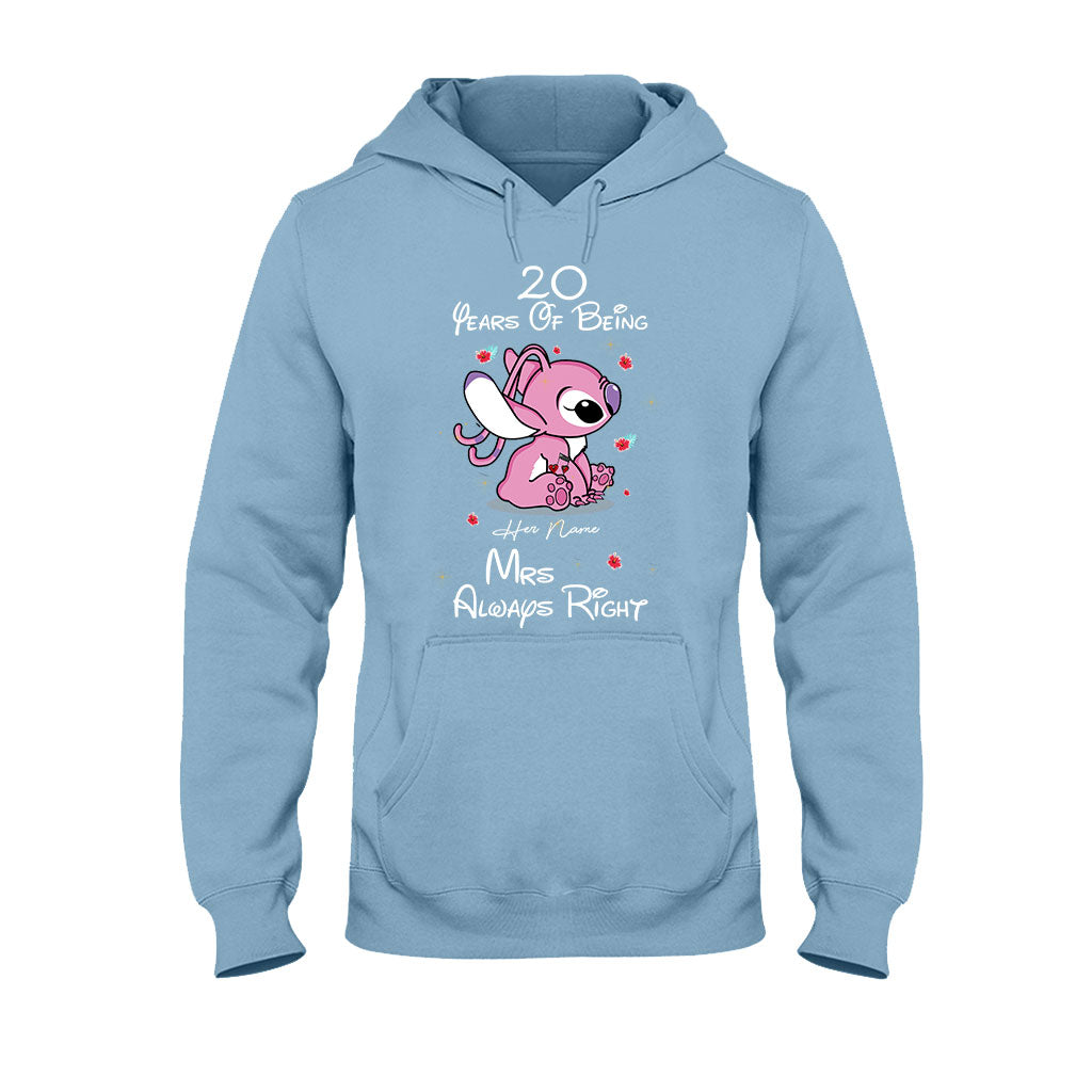 Personalized Couple T-shirt & Hoodie His & Hers Ohana Gift T-shirt & Hoodie GradoCreations