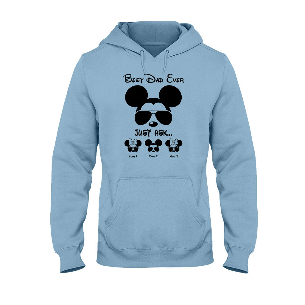 Personalized Mickey Mouse T-shirt & Hoodie Gift for Dad's Day T-shirt & Hoodie GradoCreations