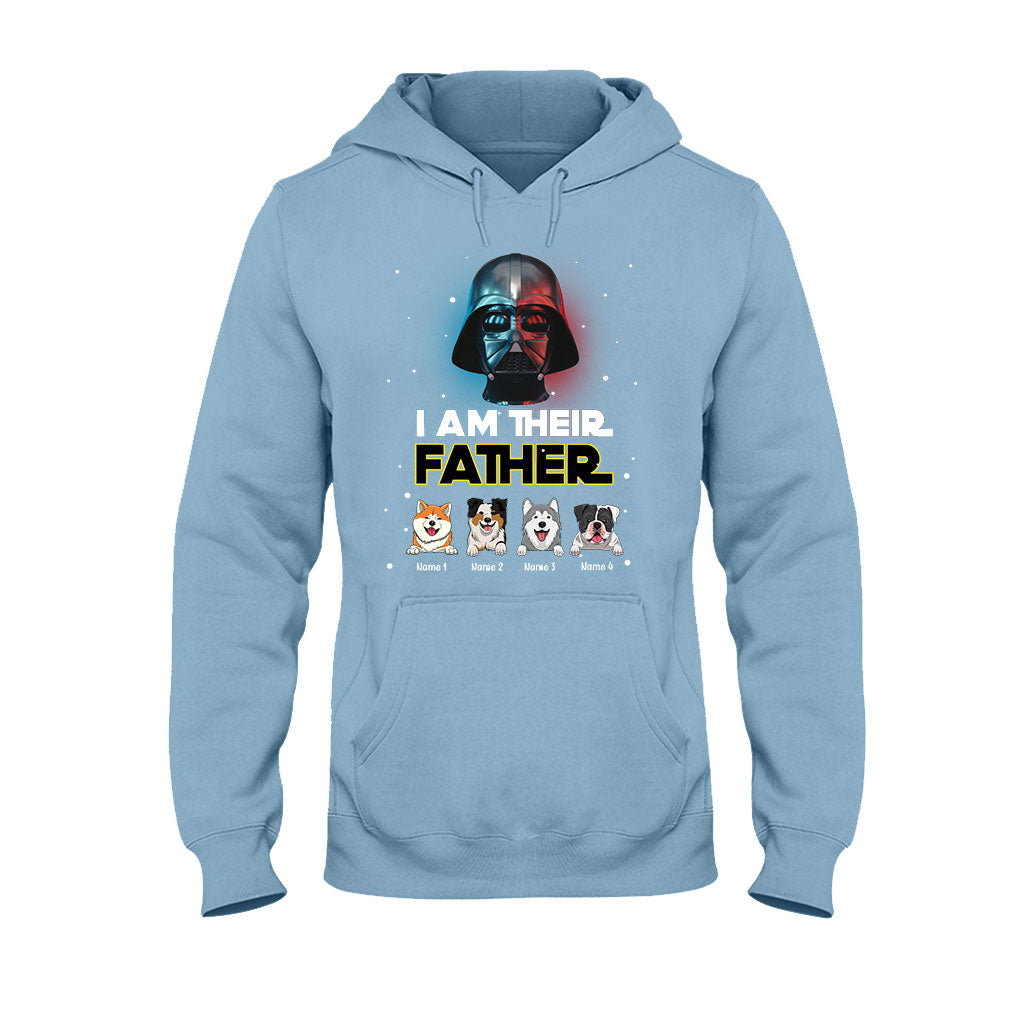 Personalized Dog Dad T-Shirt and Hoodie - I Am Their Father Gift T-shirt & Hoodie GradoCreations