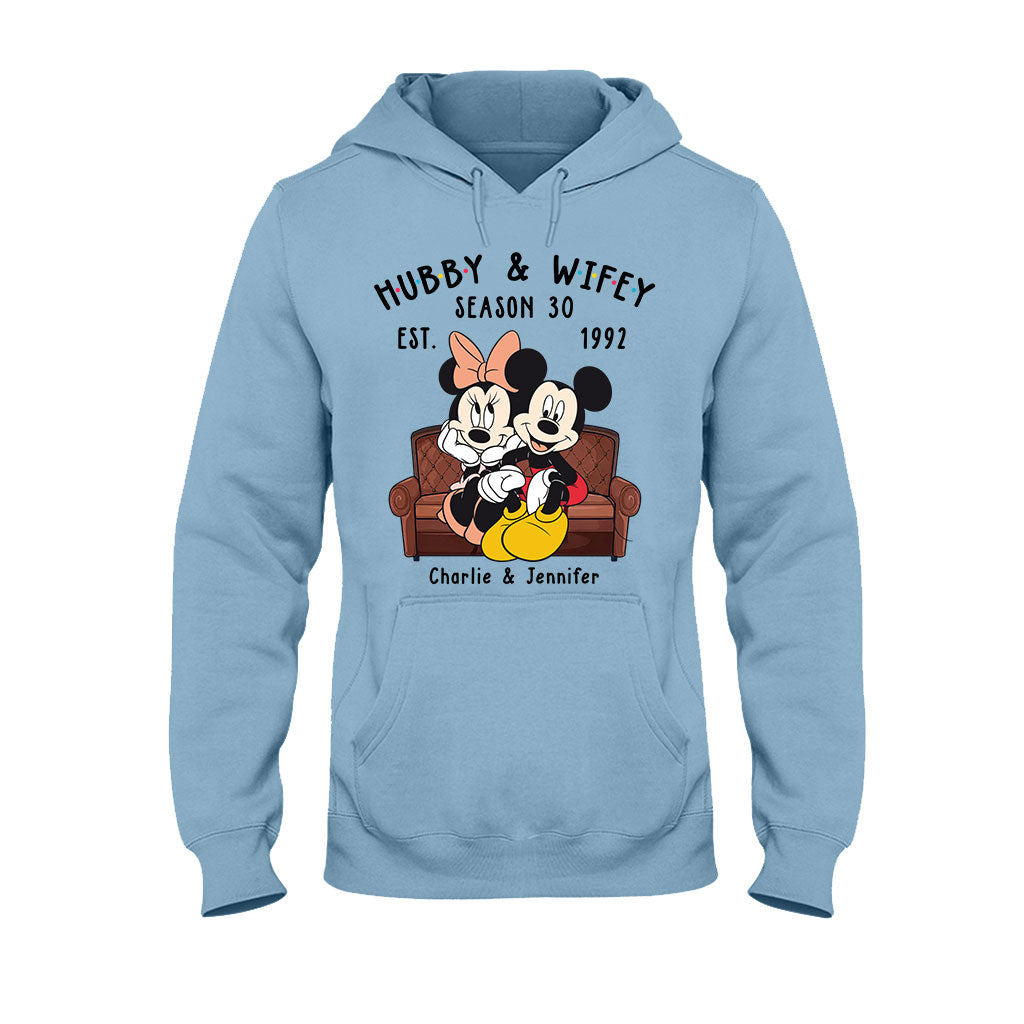 Personalized Couple Mouse T-shirt & Hoodie Gift for Anniversaries T-shirt & Hoodie GradoCreations