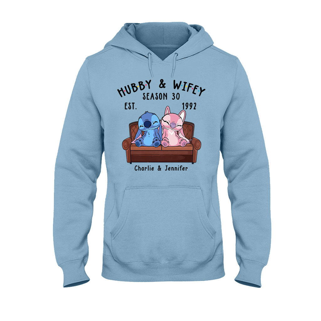Personalized Couple Ohana T-shirt & Hoodie Custom Gift T-shirt & Hoodie GradoCreations