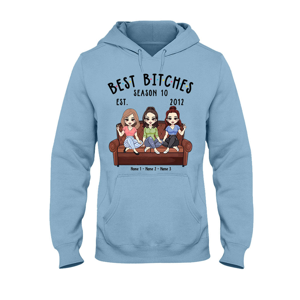 Personalized Bestie T-shirt and Hoodie Gift for Friends T-shirt & Hoodie GradoCreations