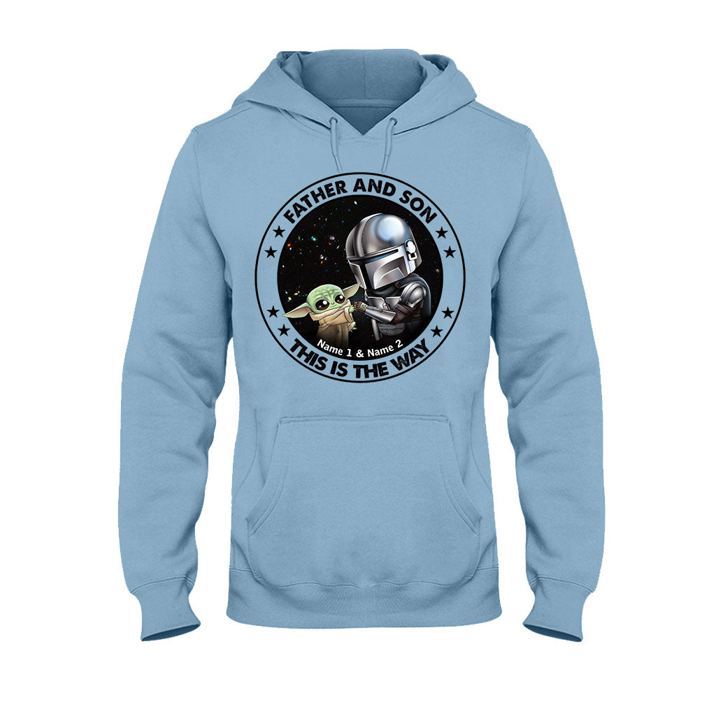 Personalized Father's Day T-shirt & Hoodie with Star Wars Theme T-shirt & Hoodie GradoCreations