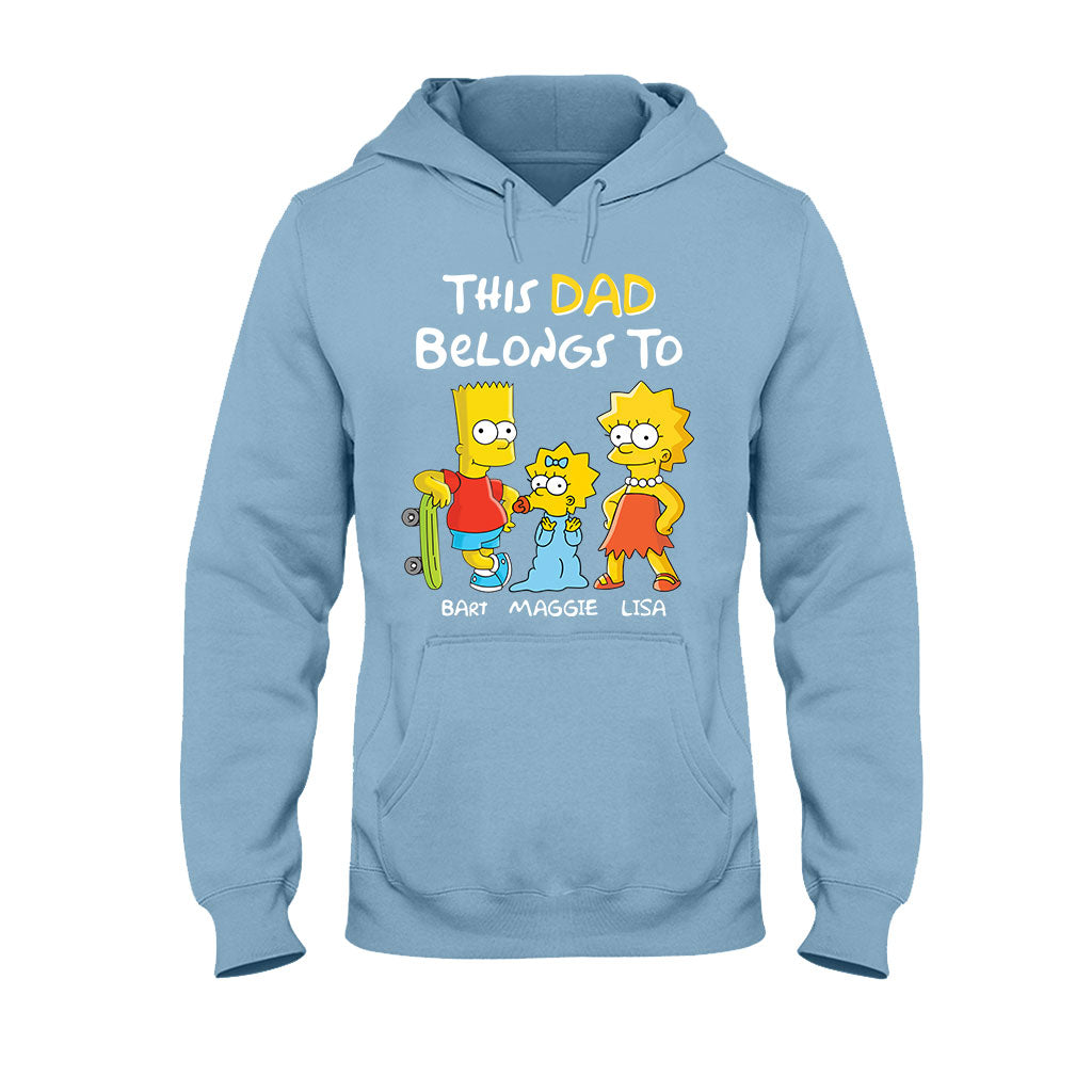 Personalized Dad T-shirt Hoodie Custom Family Gift T-shirt & Hoodie GradoCreations