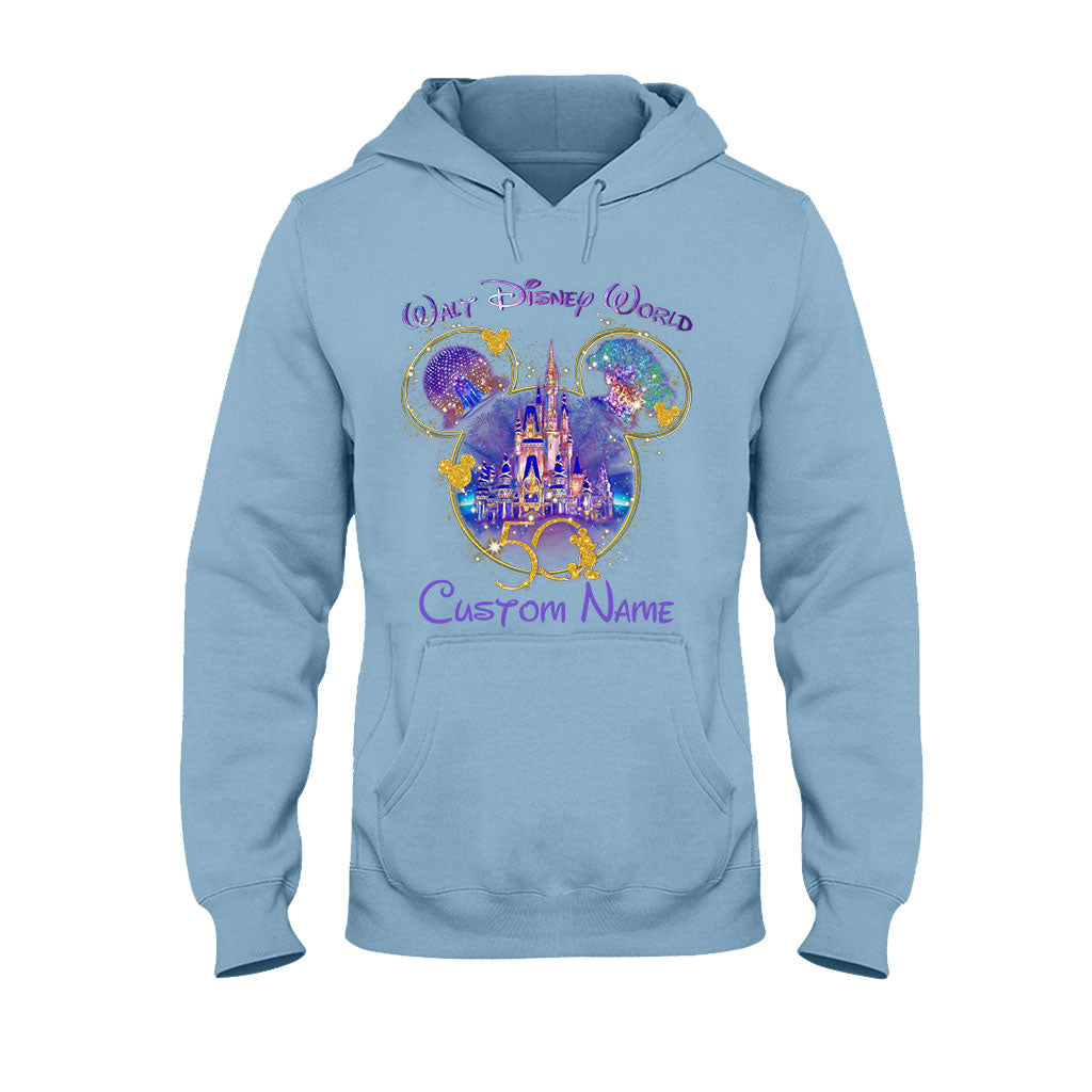 Personalized Christmas Mouse T-shirt & Hoodie Custom Name Gift T-shirt & Hoodie GradoCreations