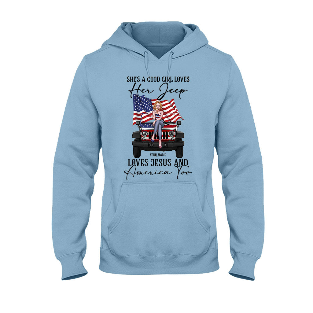 Personalized Independence Day T-shirt and Hoodie Custom Name | GradoCreations T-shirt & Hoodie GradoCreations