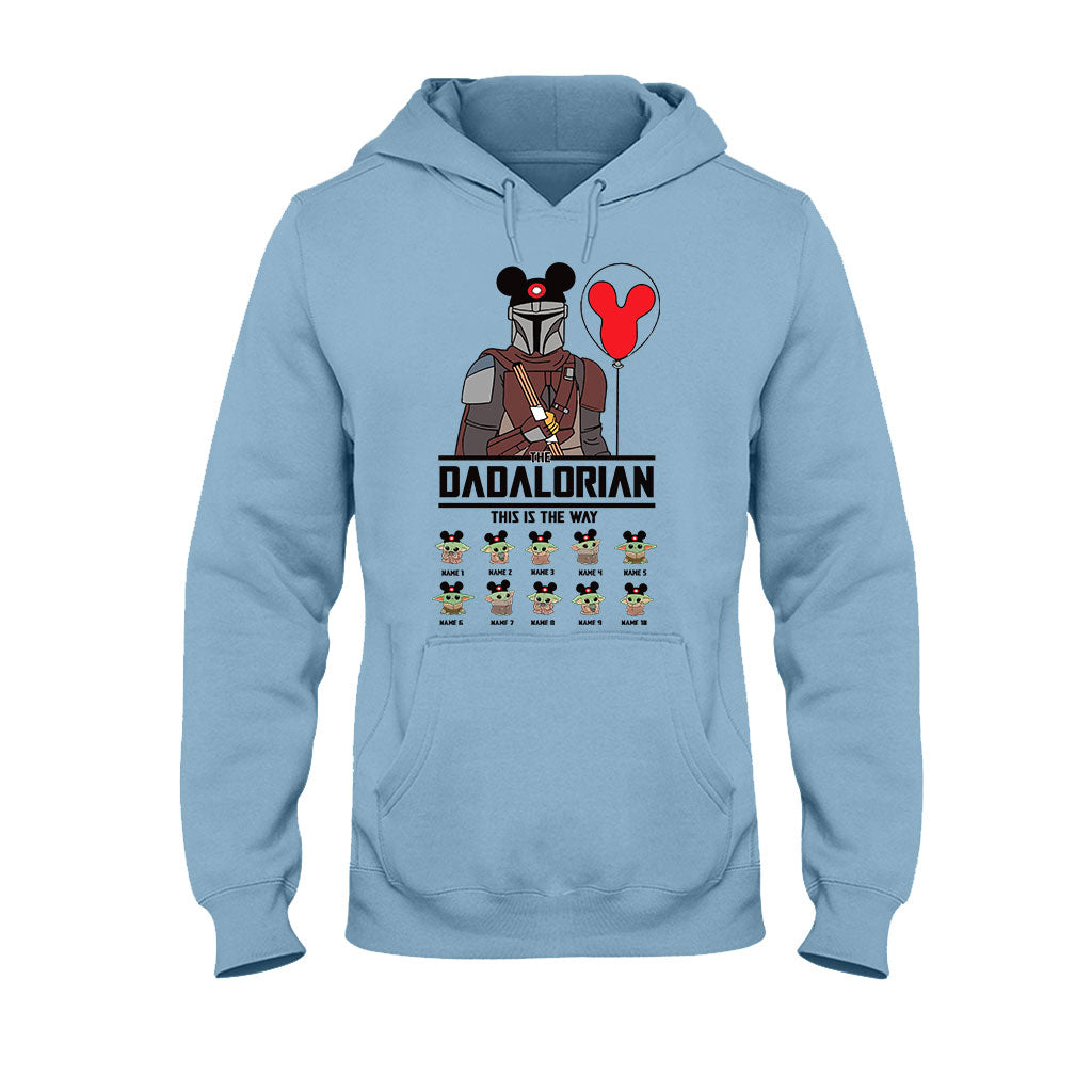 Personalized DADALORIAN T-Shirt & Hoodie Gift for Dad T-shirt & Hoodie GradoCreations