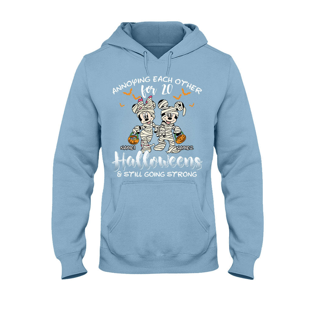 Personalized Halloween Mouse T-shirt & Hoodie Unique Couple Gift T-shirt & Hoodie GradoCreations