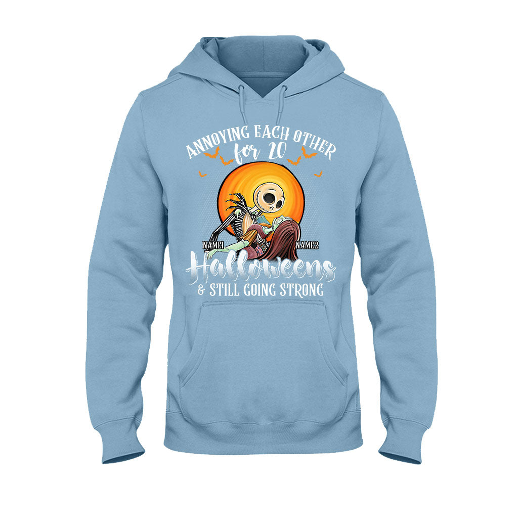 Personalized Halloween T-shirt & Hoodie Custom Names Gift T-shirt & Hoodie GradoCreations
