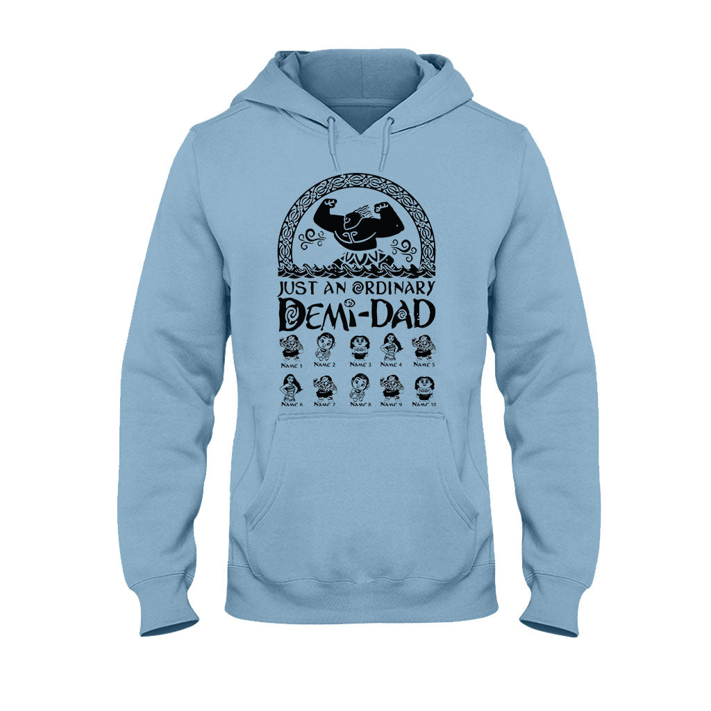 Personalized Demi-Dad T-Shirt & Hoodie Custom Name Gift for Father's Day T-shirt & Hoodie GradoCreations