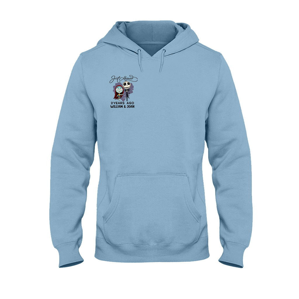 Personalized Just Married Couple T-shirt & Hoodie Gift T-shirt & Hoodie GradoCreations