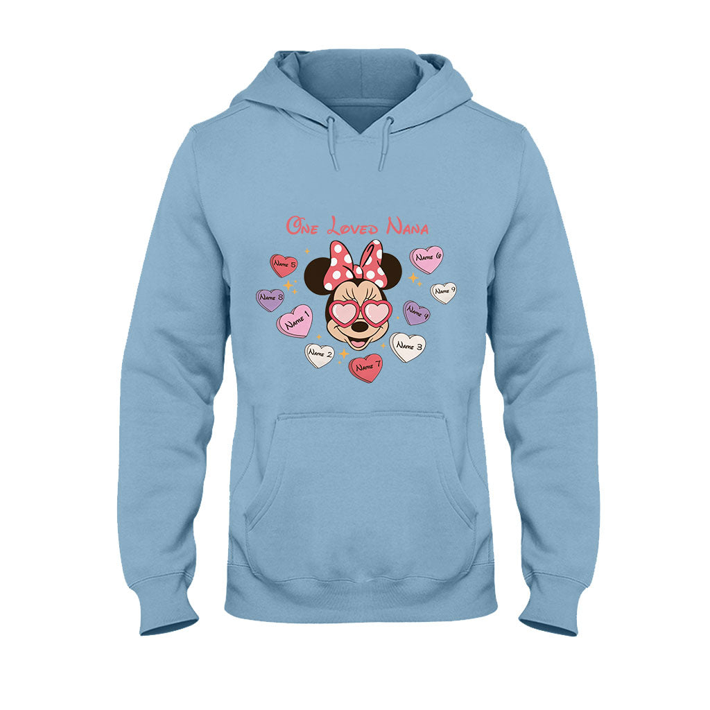Personalized Valentine's Grandma T-Shirt & Hoodie Gift for Nana T-shirt & Hoodie GradoCreations