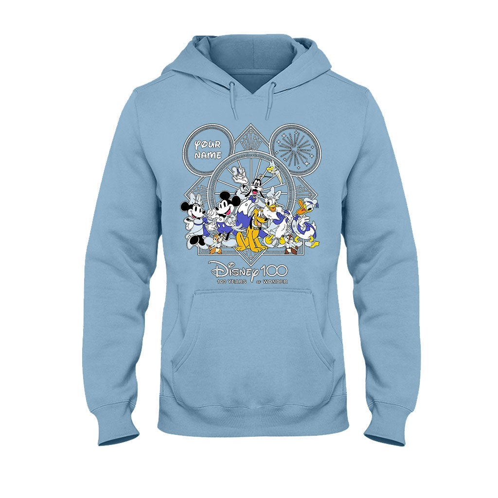 Personalized Disney 100 Years T-shirt & Hoodie with Custom Name for Birthday & Christmas T-shirt & Hoodie GradoCreations
