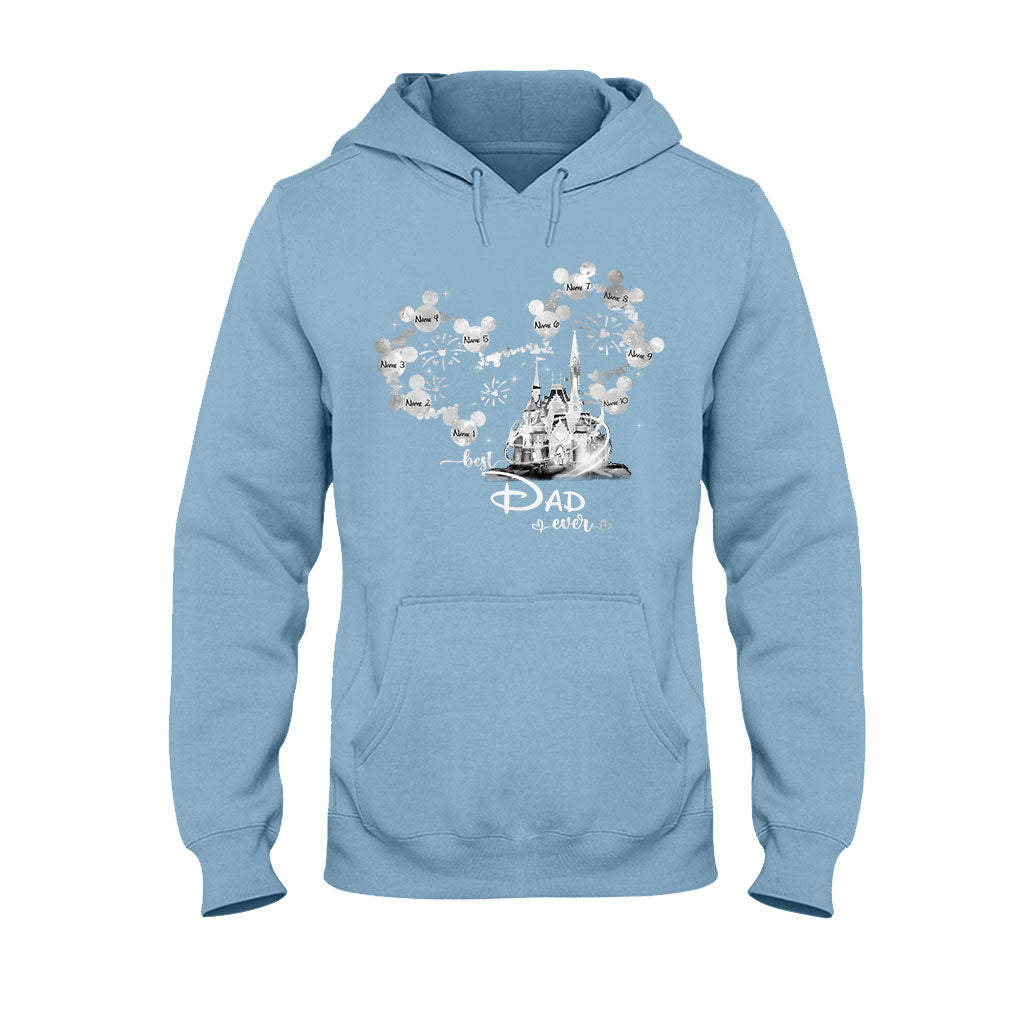 Personalized Best Dad Ever T-Shirt & Hoodie Gift for Father's Day T-shirt & Hoodie GradoCreations