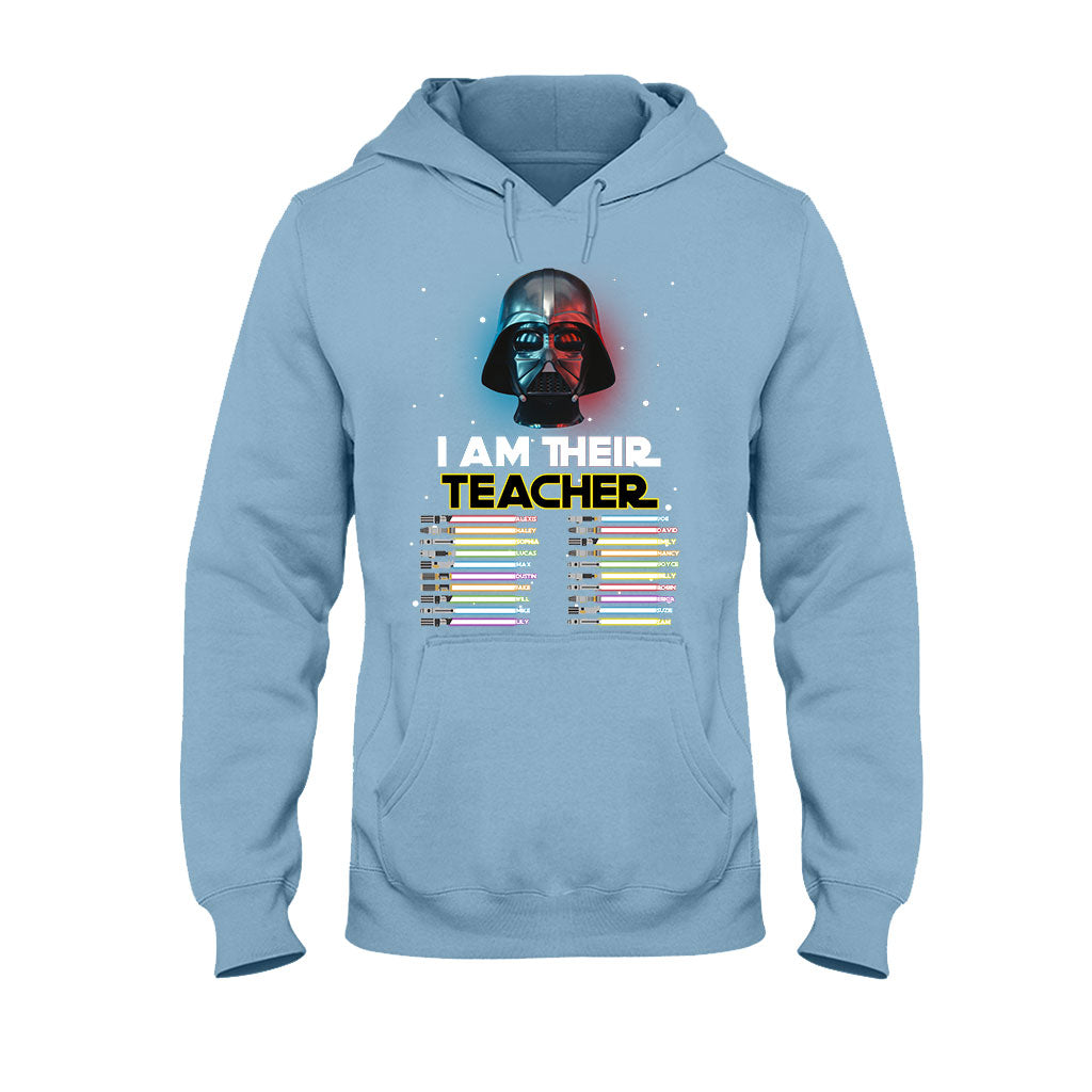Personalized Teacher T-Shirt Custom Names Star Wars Gift T-shirt & Hoodie GradoCreations